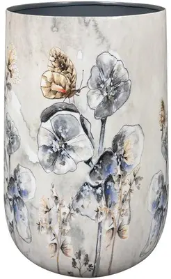 TS Collection vaas metaal, epoxy moonlight 20x29cm meadow