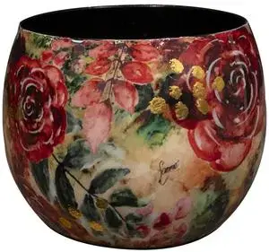 TS Pot Rose 7x5cm rood