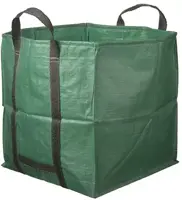 Tuinafvalzak vierkant 252L groen kopen?
