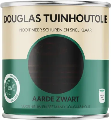 Tuinhoutolie Douglas – Aarde Zwart – 750 ml