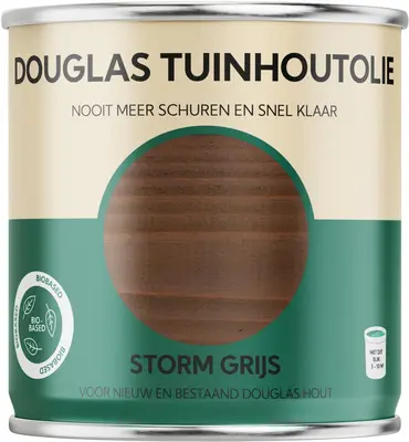 Tuinhoutolie Douglas – Stormgrijs – 750 ml