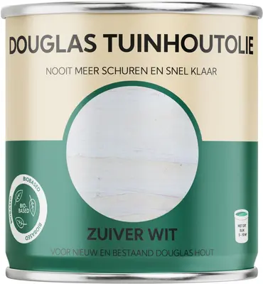 Tuinhoutolie Douglas – Zuiver Wit – 750 ml