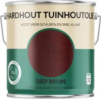 Tuinhoutolie Hardhout – Diepbruin – 2500 ml kopen?