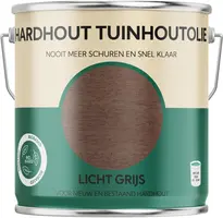 Tuinhoutolie Hardhout – Lichtgrijs – 2500 ml