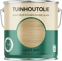 Tuinhoutolie – Lichtwit – 2500 ml kopen?