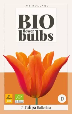 Tulipa ballerina 7st biologisch geteeld - afbeelding 1
