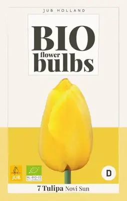 Tulipa Novi Sun 7st biologisch geteeld - afbeelding 1