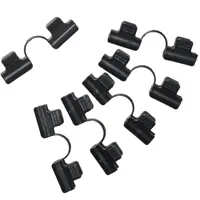 Tunnelfolie bevestigingsclip dubbel - afbeelding 1