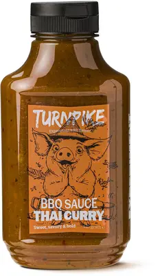 Turnpike Bbq sauce thai curry 445gr
