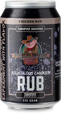 Turnpike smokers ridiculous chicken rub 235 gr