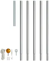 Twinkly aluminium paal tbv ledboom 6 meter - afbeelding 1
