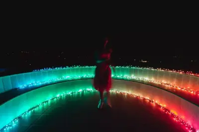 Twinkly Cluster LED kerstverlichting Generation II 400 lampjes 6 meter multicolor - afbeelding 4