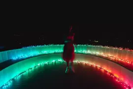 Twinkly Cluster LED kerstverlichting Generation II 400 lampjes 6 meter multicolor - afbeelding 4