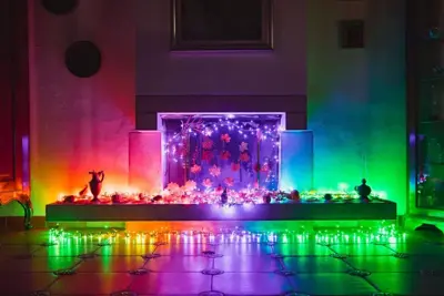 Twinkly Cluster LED kerstverlichting Generation II 400 lampjes 6 meter multicolor - afbeelding 12