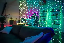Twinkly Curtain LED kerstverlichting Generation II 210 lampjes 210 cm special edition - afbeelding 4