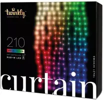 Twinkly Curtain LED kerstverlichting Generation II 210 lampjes 210 cm special edition - afbeelding 1