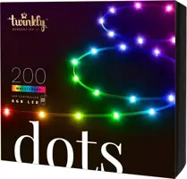 Twinkly Dots 200 RGB Flexible LED Light String 10 m 16 Million Colors Generation II kopen?