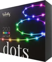 Twinkly Dots app-gestuurd flexibel lichtsnoer met 200 RGB(16 miljoen kleuren) LED’s 10 meter transparante draad - afbeelding 2