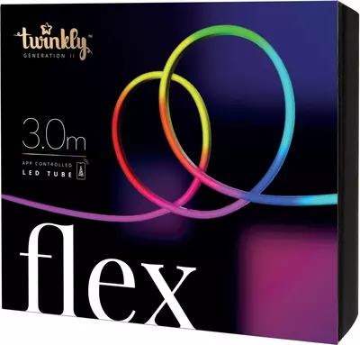 Twinkly Flex Flexible LED Light Tube 3 meter 16 Million Colors - afbeelding 1