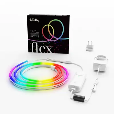 Twinkly generation II LED kerstverlichting ledstrip 200 lampjes 2 meter multicolor - afbeelding 2
