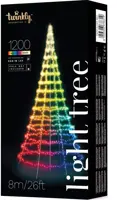 Twinkly Light tree - 1200 LED vlaggenmast kerstboom 8 meter 16 miljoen kleuren + warm wit - afbeelding 1