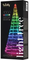Twinkly Light Tree LED kerstverlichting Generation II 1000 lampjes 6 meter excl. paal multicolor - afbeelding 1