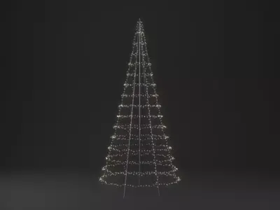 Twinkly Light Tree LED kerstverlichting Generation II 1000 lampjes 6 meter excl. paal multicolor - afbeelding 4