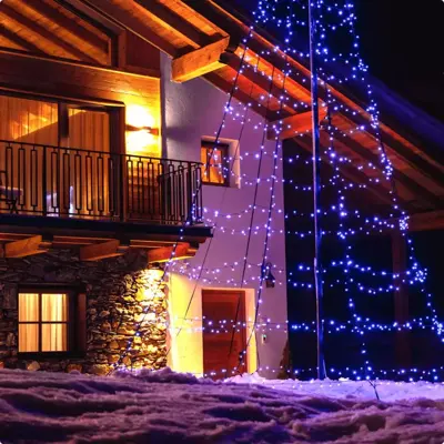 Twinkly Light Tree LED kerstverlichting Generation II 1000 lampjes 6 meter excl. paal multicolor - afbeelding 13