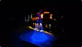 Twinkly Light Tree LED kerstverlichting Generation II 1000 lampjes 6 meter excl. paal multicolor - afbeelding 9