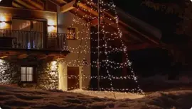 Twinkly Light Tree LED kerstverlichting Generation II 1000 lampjes 6 meter excl. paal multicolor - afbeelding 11