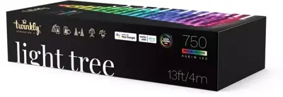 Twinkly Light Tree LED kerstverlichting Generation II 750 lampjes 4 meter incl. paal multicolor - afbeelding 2