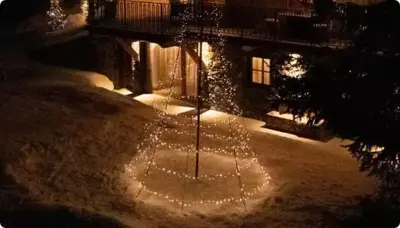 Twinkly Light Tree LED kerstverlichting Generation II 750 lampjes 4 meter incl. paal multicolor - afbeelding 10