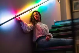 Twinkly Line LED kerstverlichting Generation II ledstrip 100 lampjes 2 meter multicolor - afbeelding 9