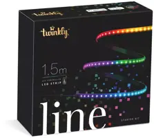 Twinkly Line LED kerstverlichting Generation II ledstrip 100 lampjes 2 meter multicolor - afbeelding 1