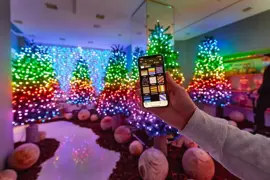 Twinkly Strings LED snoer kerstverlichting Generation II 600 lampjes 48 meter multicolor - afbeelding 20