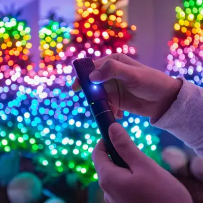 Twinkly Strings LED snoer kerstverlichting Generation II 600 lampjes 48 meter multicolor - afbeelding 21