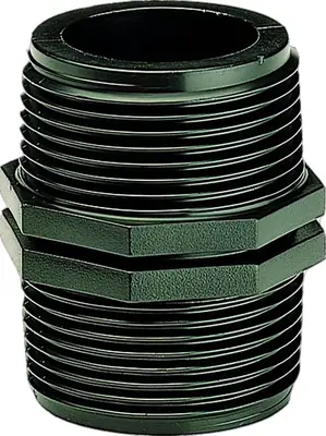 Ubbink nippel dubbel 1/2x1/2inch