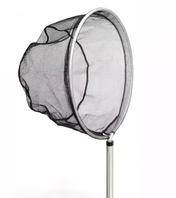 Ubbink Powernet vis d38cm met telescoop steel - afbeelding 1