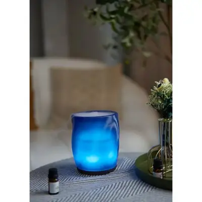 Ultransmit aroma diffuser swirling mist blauw 150 ml - afbeelding 2