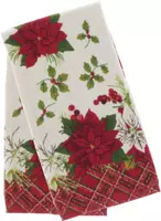 Unique Living handdoekenset december rood, wit  kopen?