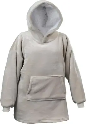 Unique Living hoodie oversized 87cm chateau grey