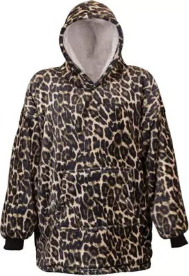 Unique Living hoodie oversized 87cm panter print