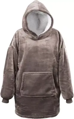 Unique Living hoodie oversized 87cm taupe
