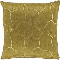 Unique Living kussen celina 45x45cm moss green - afbeelding 2