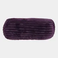 Unique Living kussen dez 20x45cm dark purple - afbeelding 2