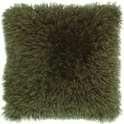 Unique Living kussen frieda 45x45cm winter green - afbeelding 1