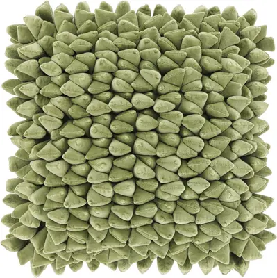 Unique Living kussen harley 45x45cm tea green