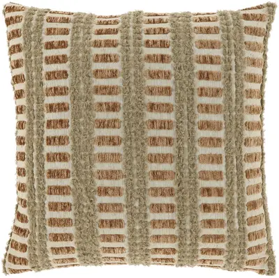 Unique Living kussen havana 45x45cm leather brown