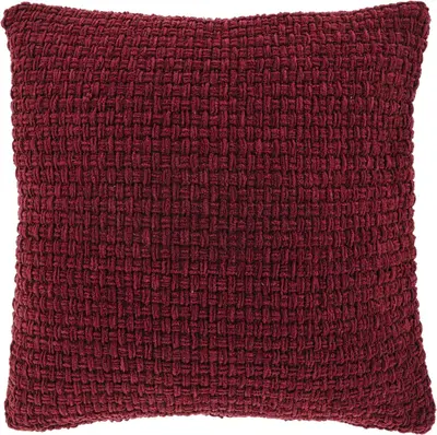 Unique Living kussen karli 45x45cm marsala