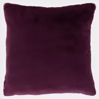 Unique Living kussen klaas 45x45cm dark purple - afbeelding 2